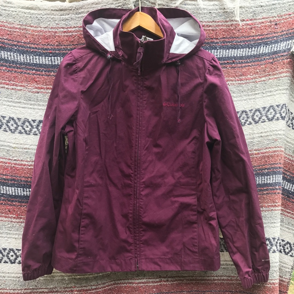 Columbia Windbreaker/Rain Jacket: S